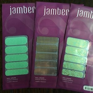 Jamberry Lot - 3 Full-Size Sheets
